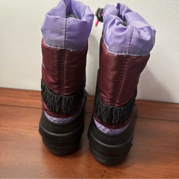 Sorel Toddler Girls Pink and Purple Snow Boots - Picture 3 of 5